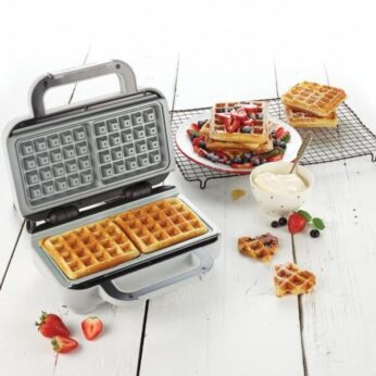 Wafelijzer mat rvs Breville - Afbeelding 2