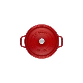 Braadpan 28cm rood Staub - Afbeelding 4