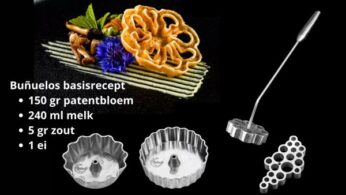 Plate-it bunuelos rosettes 3 dlg set - Afbeelding 11