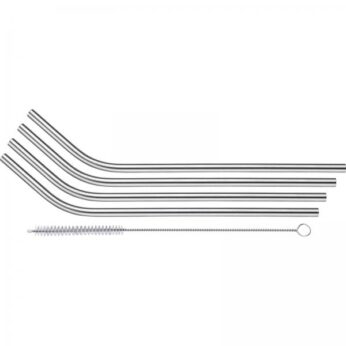 Rietje gebogen rvs 4 stuks Westmark - Afbeelding 9
