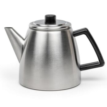 Theepot Duet Odense dubbelwandig 1,1 liter mat rvs Bredemeijer